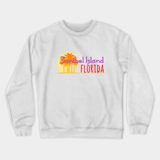 Life's a Beach: Sanibel Island, Florida Crewneck Sweatshirt